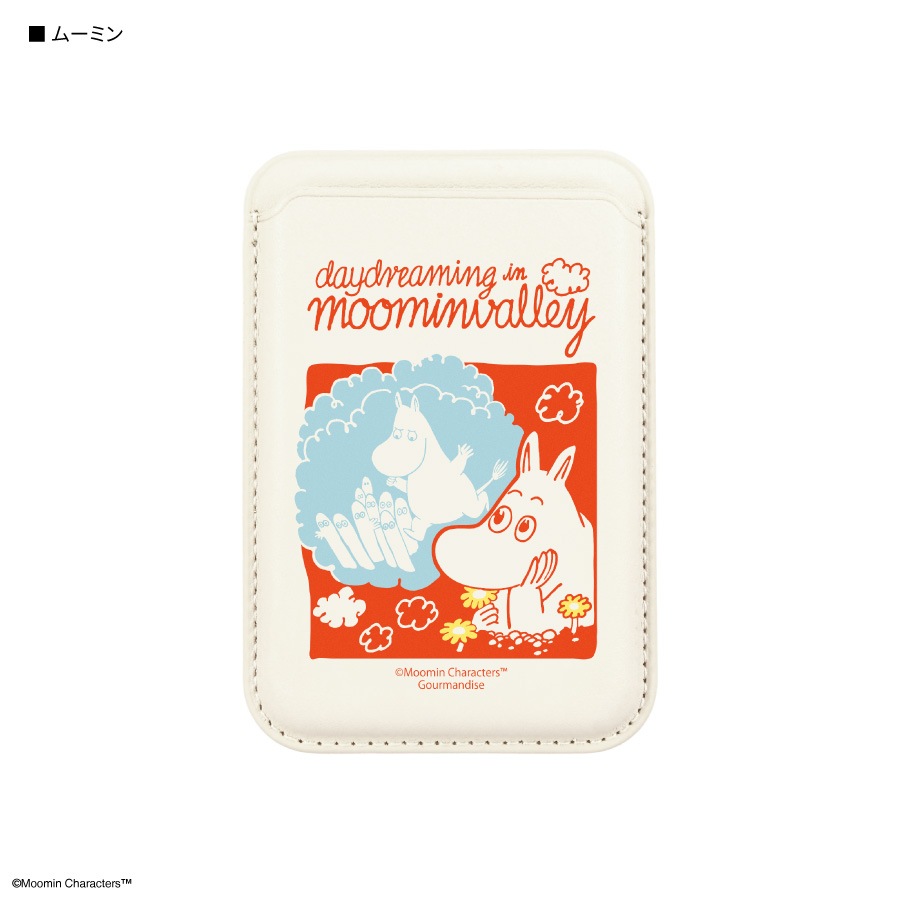 ムーミン【daydreaming in moomin valley】 MagSafe 対応 カードウォレット