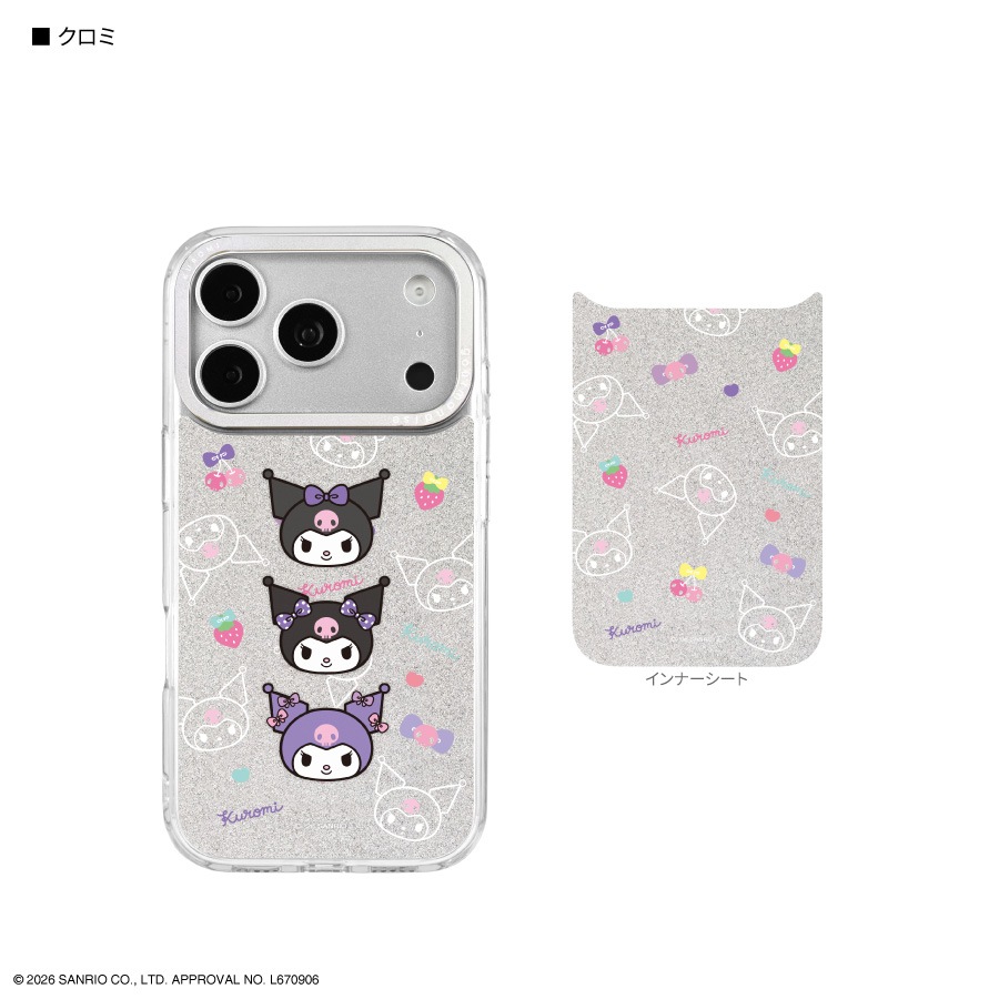 9月下旬発売予定 サンリオキャラクターズ Camera Frame iPhone18 Pro