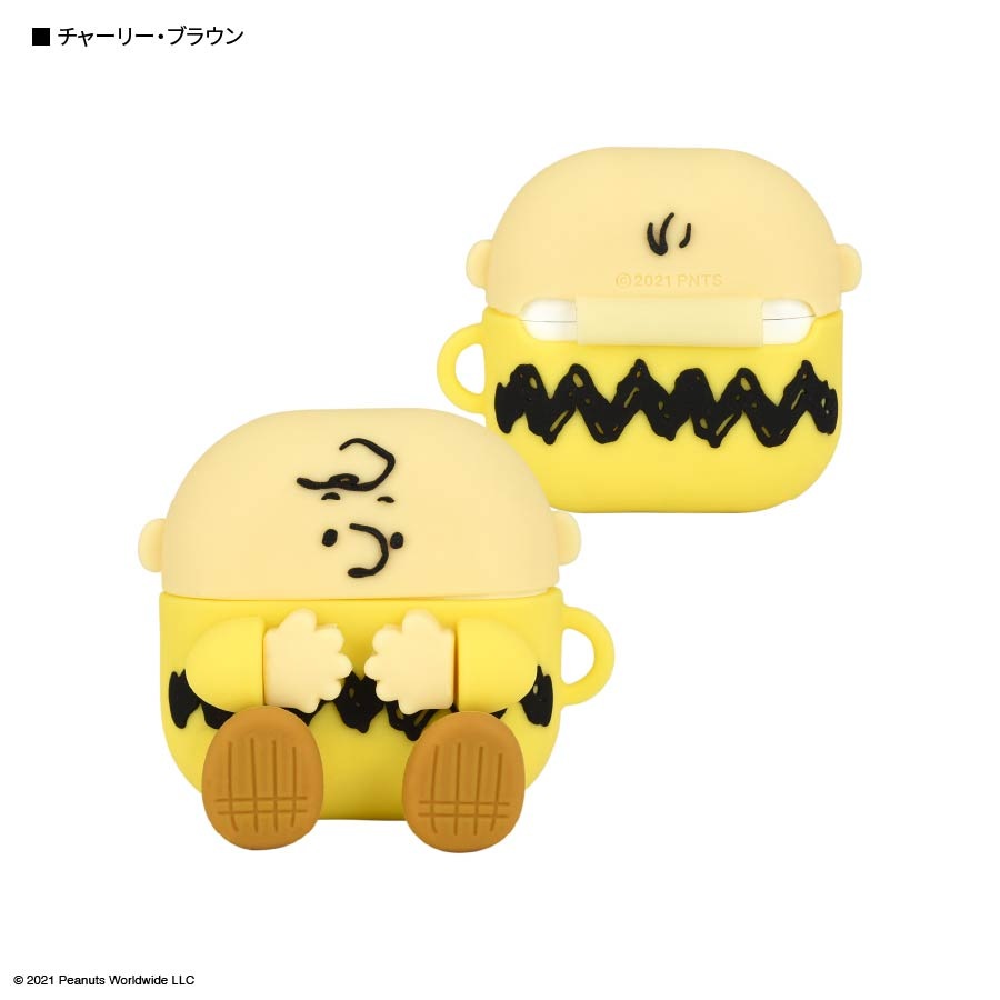 ピーナッツ AirPods(第3世代)対応 シリコンケース