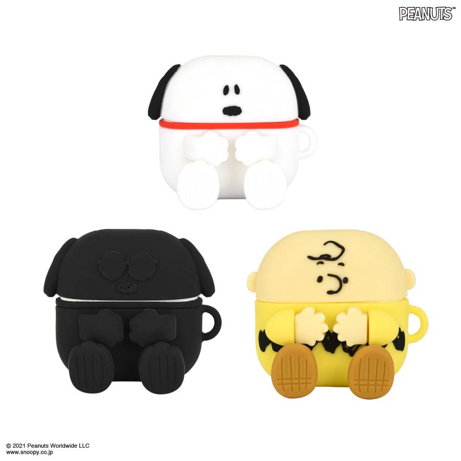 ピーナッツ AirPods(第3世代)対応 シリコンケース | は行