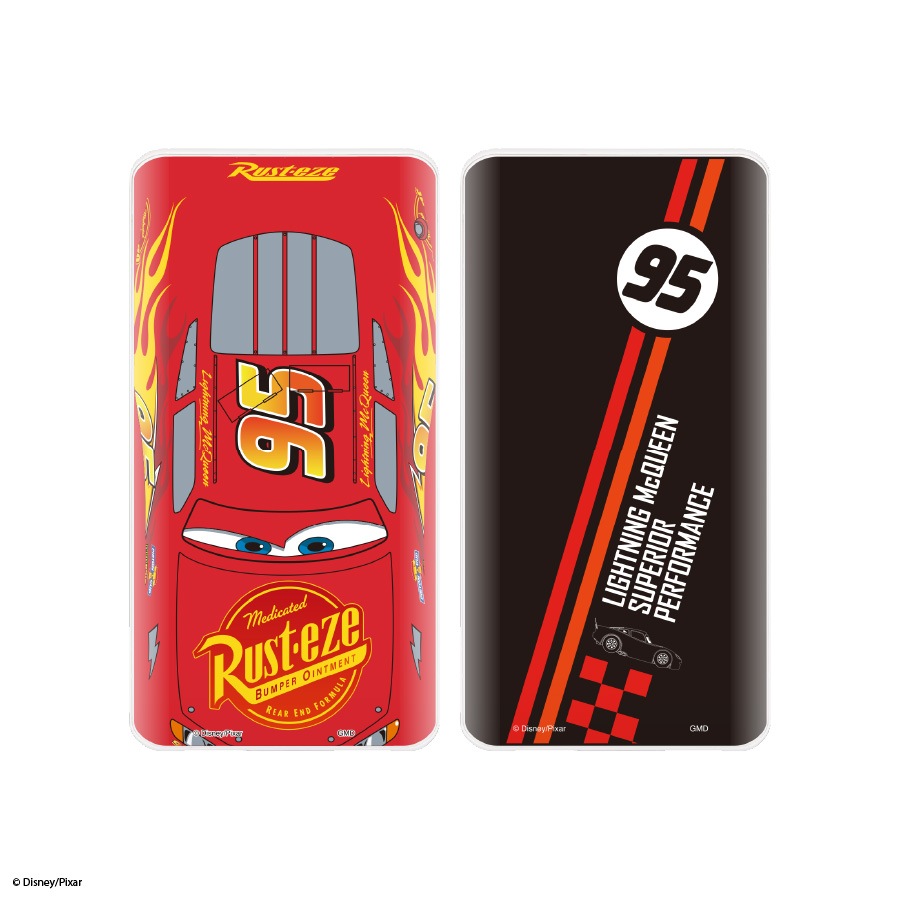 カーズ ／ USB/USB Type-C 4000mAh リチウムイオンポリマー充電器 2.1A