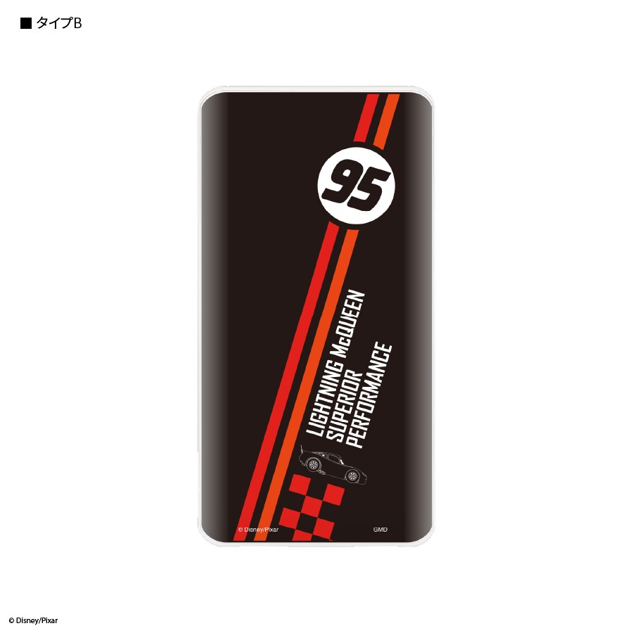 カーズ ／ USB/USB Type-C 4000mAh リチウムイオンポリマー充電器 2.1A