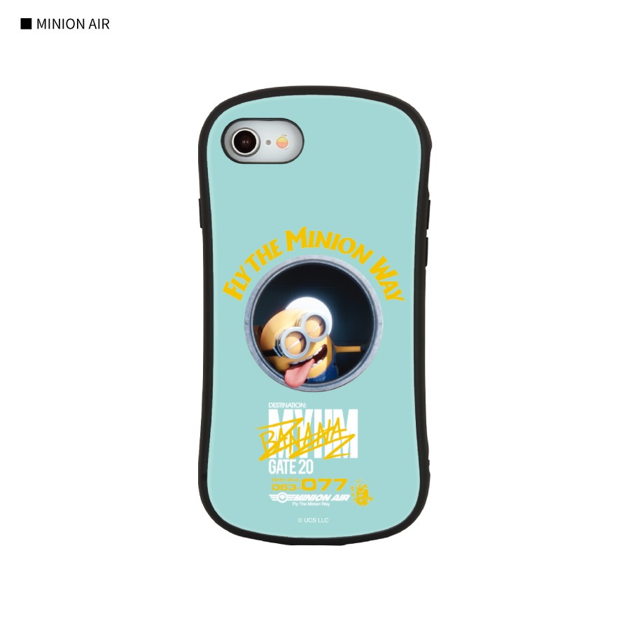 ミニオンズ フィーバー シリーズ Iphonese 第3世代 第2世代 8 7 6s 6対応 ハイブリッドガラスケース ま行 ミニオンズ スマホケース フィルム Iphonese 第3世代 第2世代 8 7 グルマンディーズ公式オンラインショップ