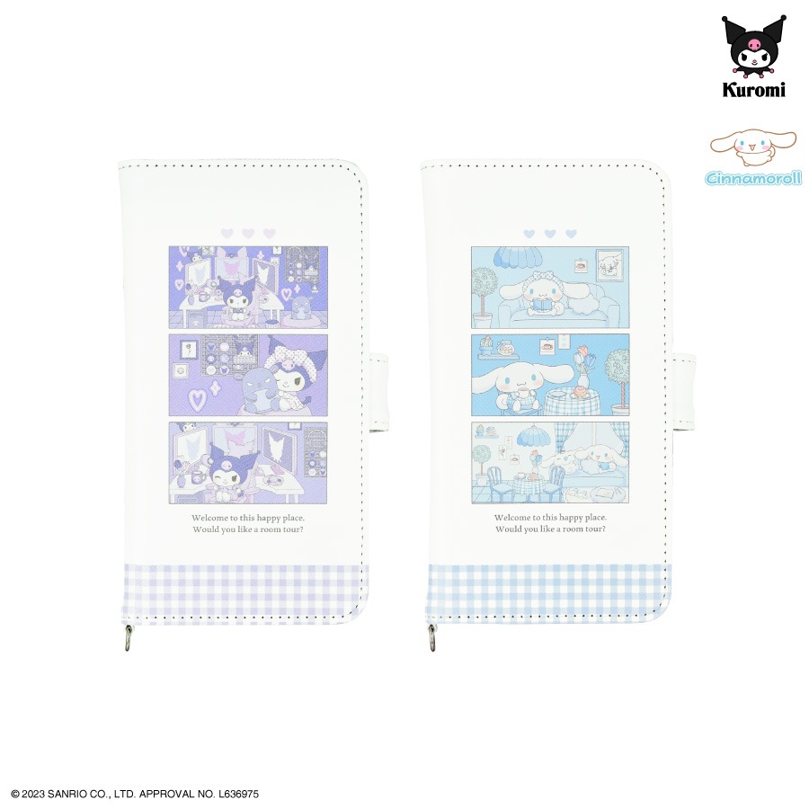 サンリオキャラクターズ ルームツアーデザイン マルチフリップカバー(M+)