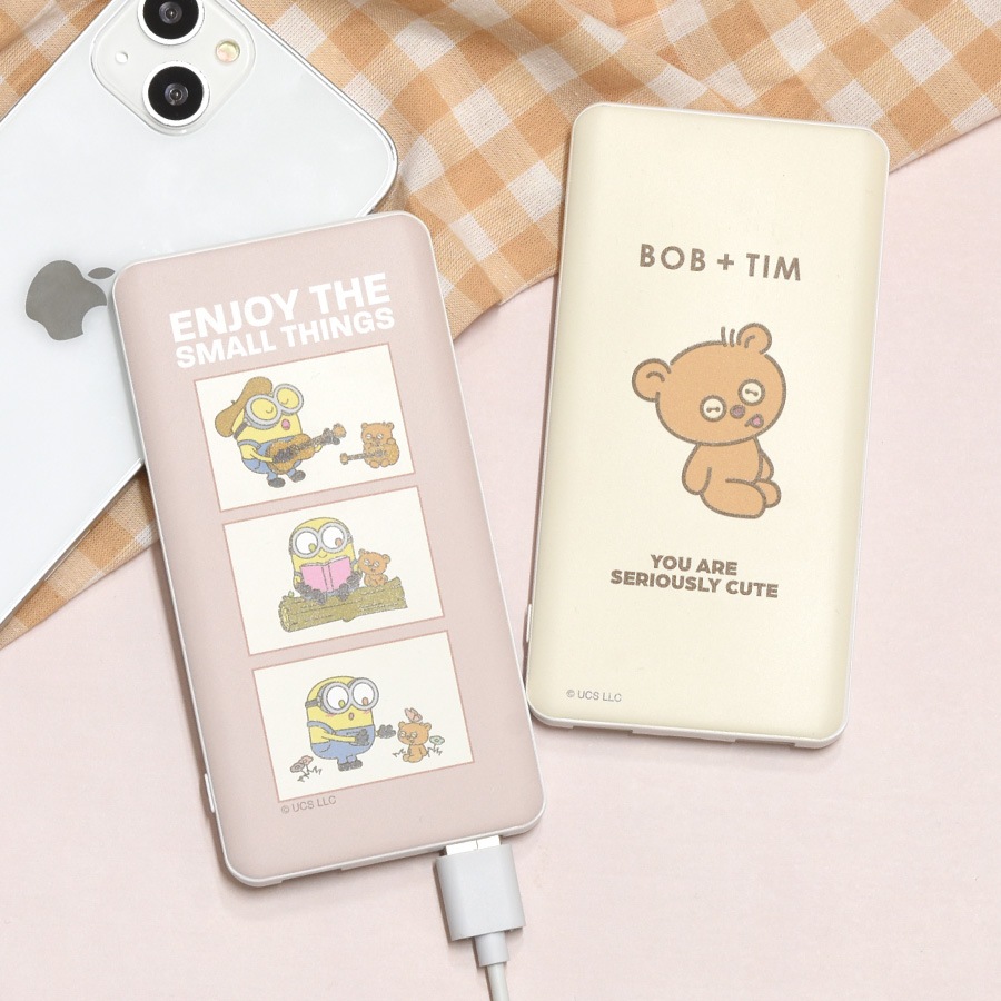 『怪盗グルー／ミニオンズ』シリーズ USB / USB Type-C 4000mAh リチウムイオンポリマー 充電器 2.1A