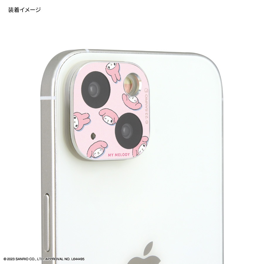サンリオキャラクターズ iPhone15 / 15 Plus / 14 / 14 Plus 対応 カメラカバー