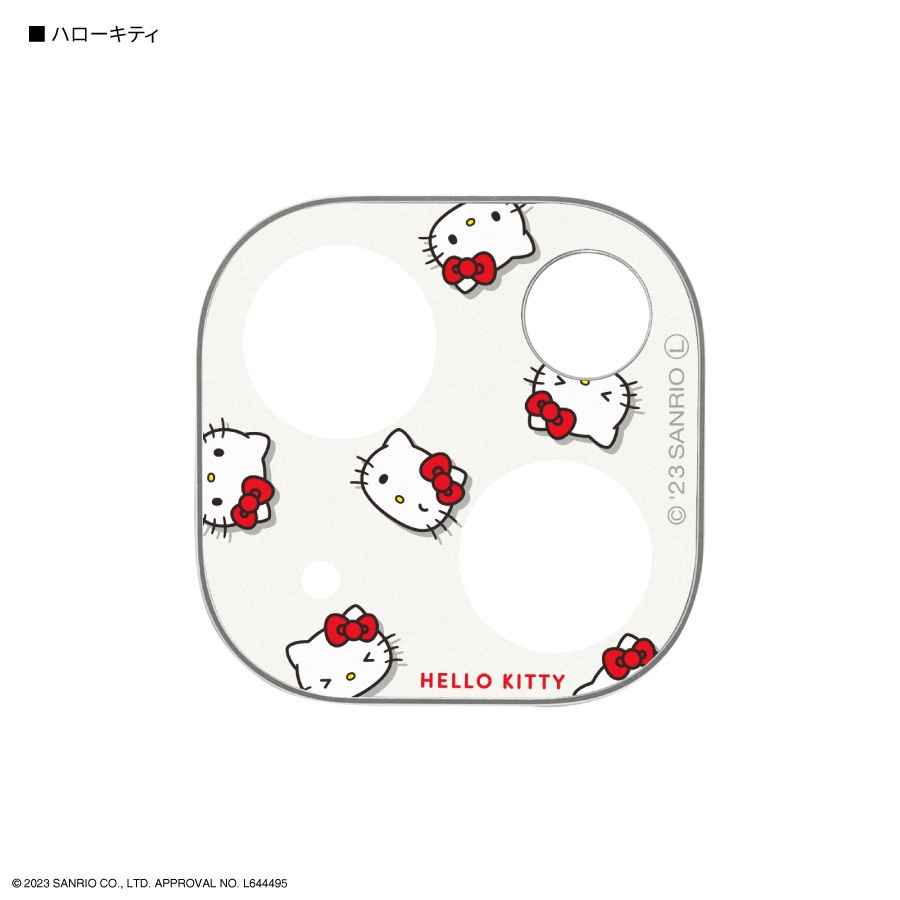 サンリオキャラクターズ iPhone15 / 15 Plus / 14 / 14 Plus 対応 カメラカバー