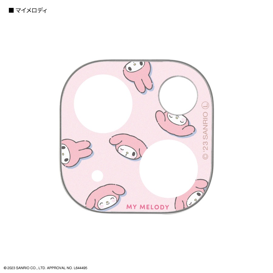 サンリオキャラクターズ iPhone15 / 15 Plus / 14 / 14 Plus 対応 カメラカバー
