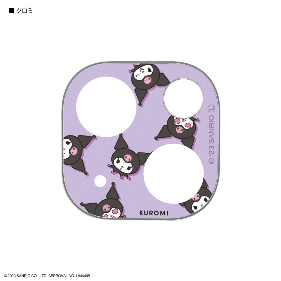 サンリオキャラクターズ iPhone15 / 15 Plus / 14 / 14 Plus 対応 カメラカバー