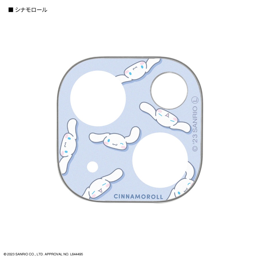 サンリオキャラクターズ iPhone15 / 15 Plus / 14 / 14 Plus 対応 カメラカバー