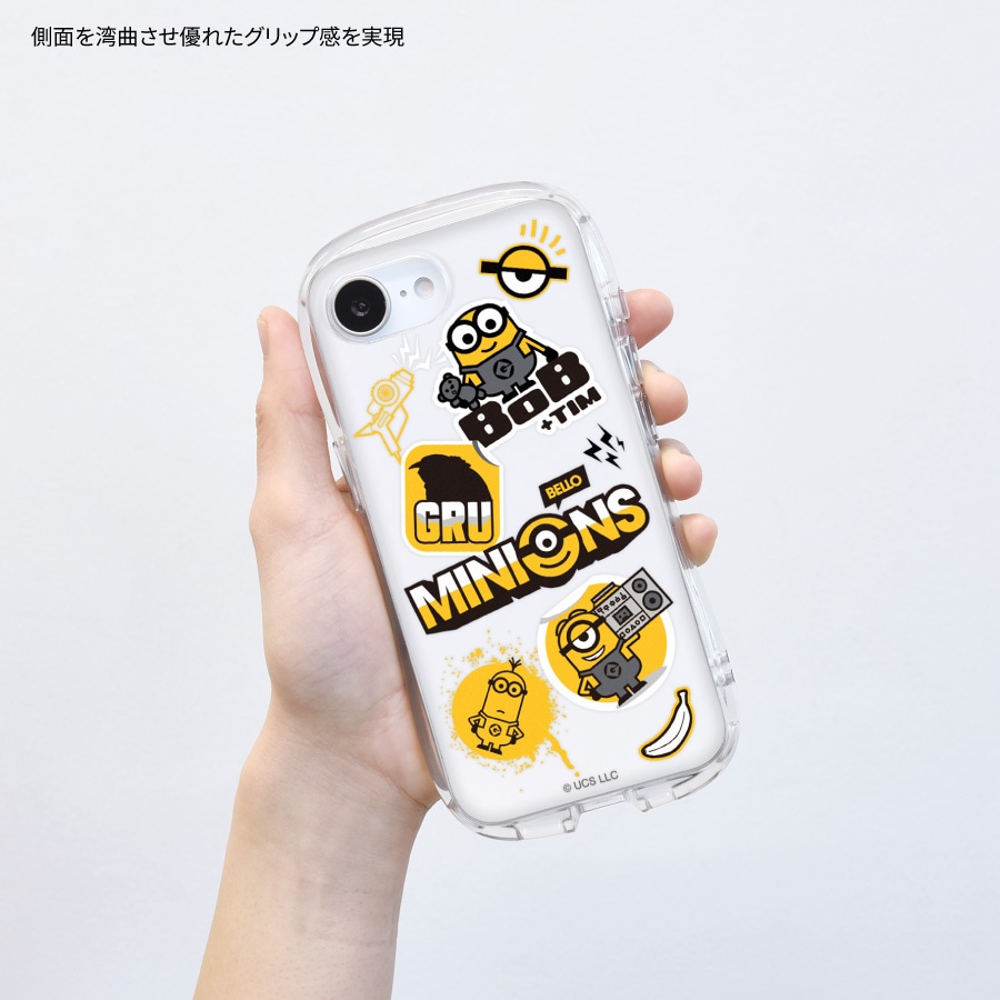 『怪盗グルー／ミニオンズ』シリーズ iPhone16e 対応 クリスタルクリアケース