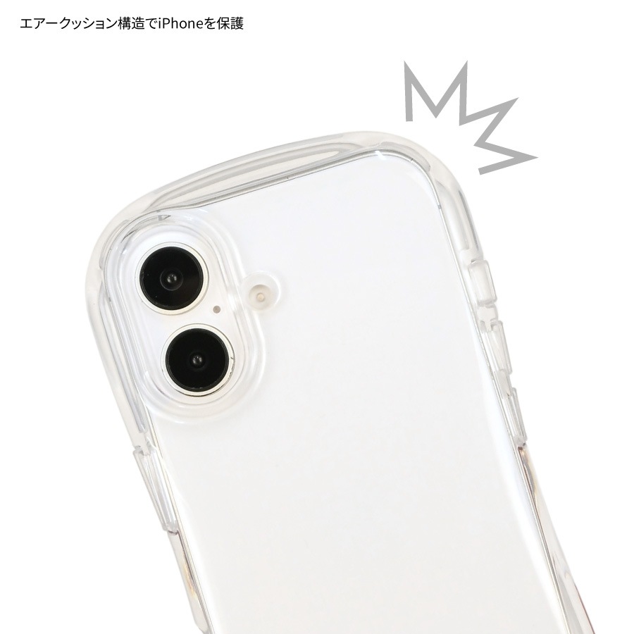 Lil ala mode iPhone17 対応 クリスタルクリアケース