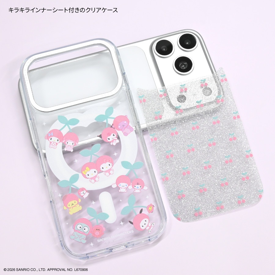 サンリオキャラクターズ Camera Frame iPhone18 Pro / 17 Pro MagSafe