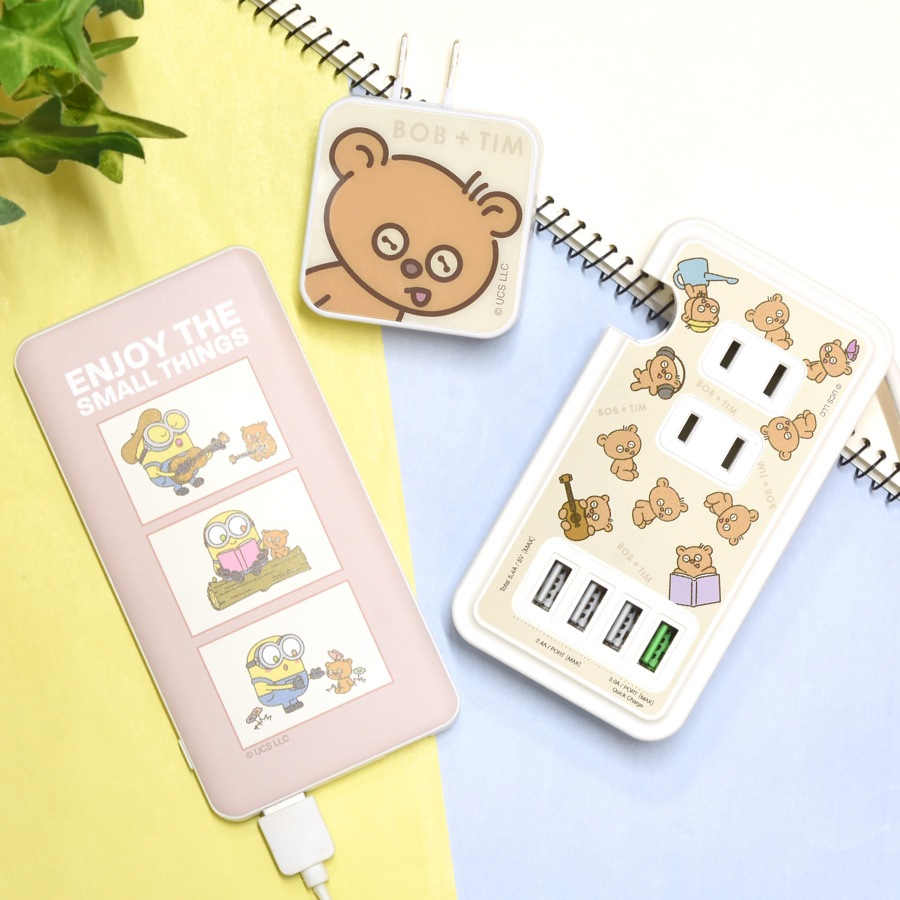 『怪盗グルー／ミニオンズ』シリーズ USB / USB Type-C ACアダプタ