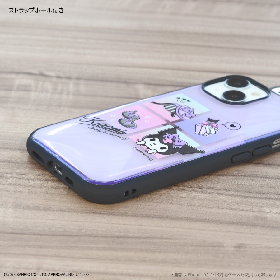 サンリオキャラクターズ フレーム IIIIfit Clear iPhoneSE (第3世代/第2世代) / 8 / 7 / 6s / 6 対応 ケース