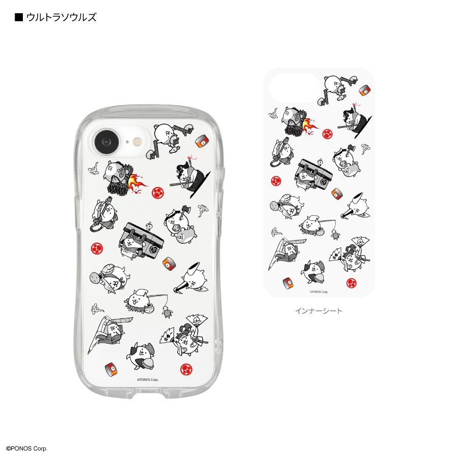 にゃんこ大戦争 iPhone16e 対応 クリスタルクリアケース | 新着