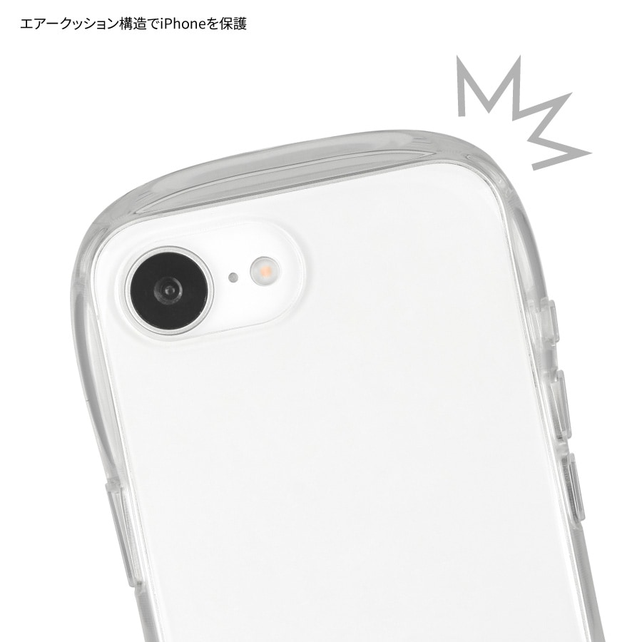 にゃんこ大戦争 iPhone16e 対応 クリスタルクリアケース