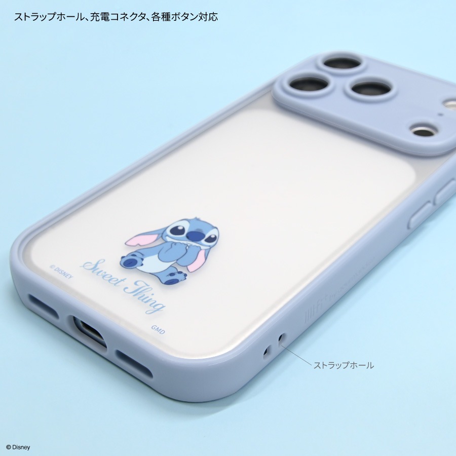 ディズニーキャラクター ／ IIIIfit プランプフレーム iPhone18 Pro / 17 Pro 対応 ケース