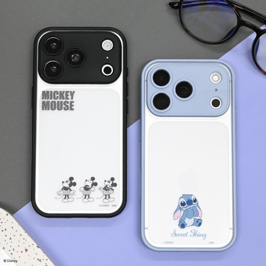 ディズニーキャラクター ／ IIIIfit プランプフレーム iPhone18 Pro / 17 Pro 対応 ケース