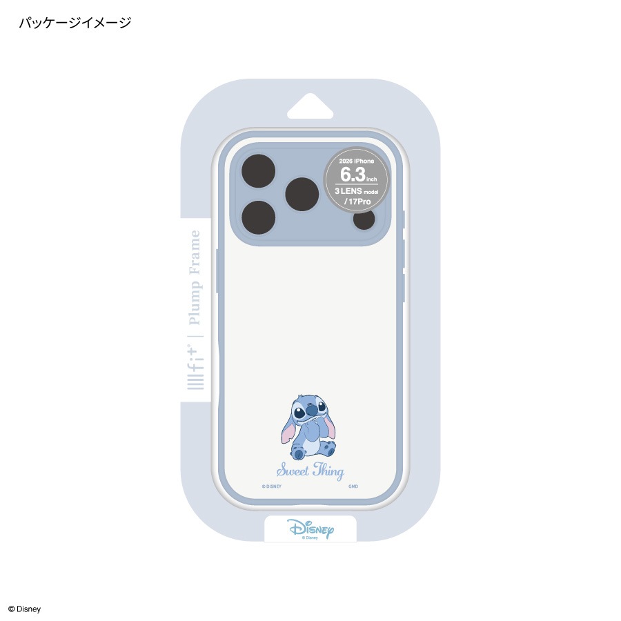 ディズニーキャラクター ／ IIIIfit プランプフレーム iPhone18 Pro / 17 Pro 対応 ケース