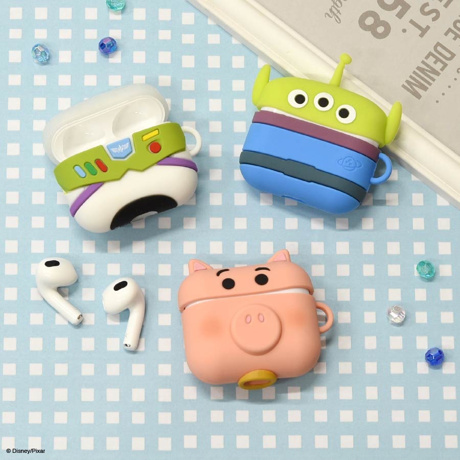 ピクサーキャラクター／ AirPods(第3世代)対応 シリコンケース