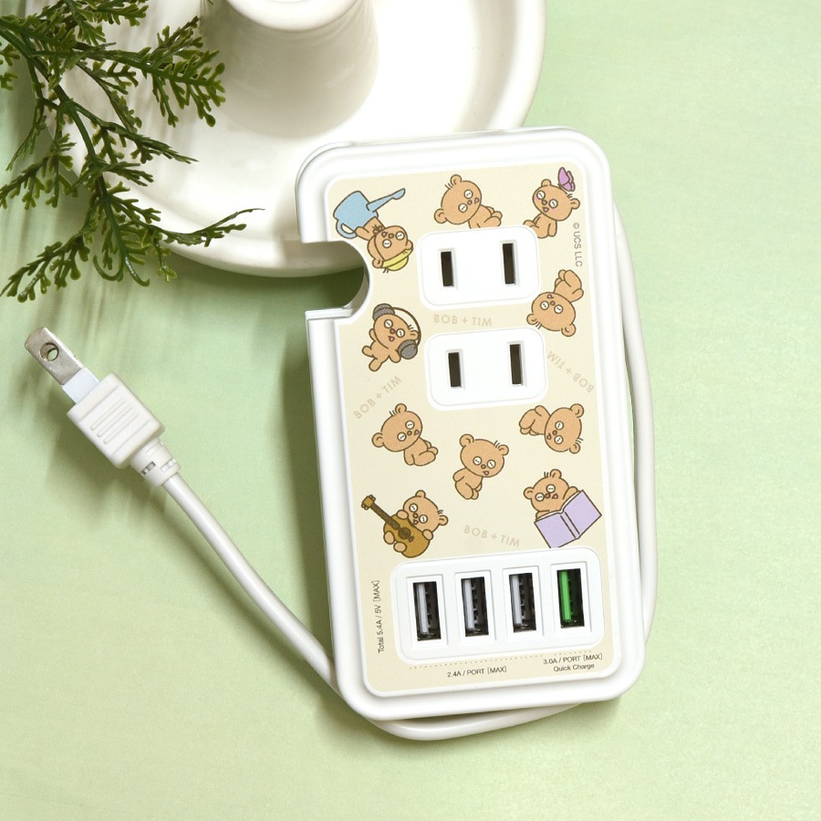 『怪盗グルー／ミニオンズ』シリーズ USBポート付き ACタップ