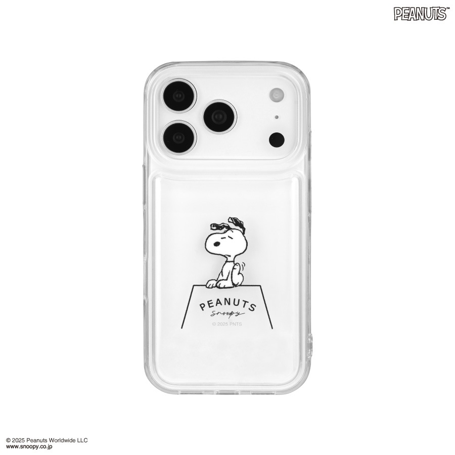 ピーナッツ スヌーピー IIIIfit Clear iPhone17 Pro 対応 ケース