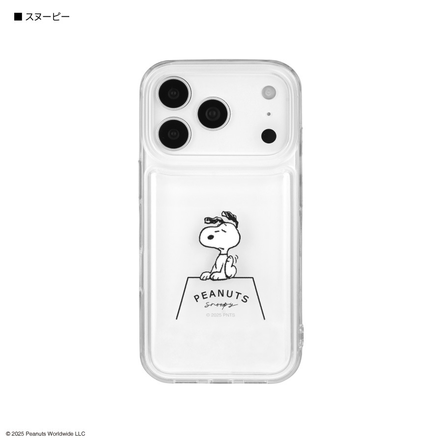 ピーナッツ スヌーピー IIIIfit Clear iPhone17 Pro 対応 ケース