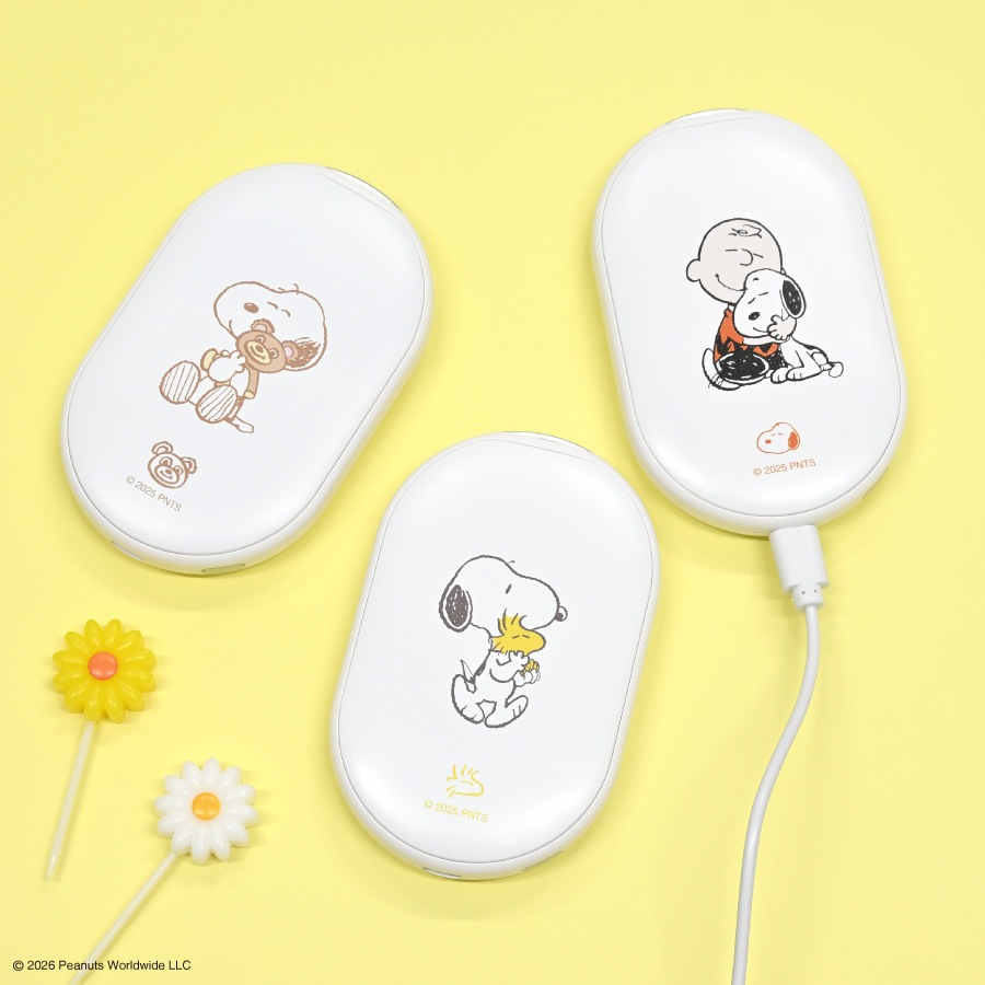 ピーナッツ スヌーピー 充電式カイロ