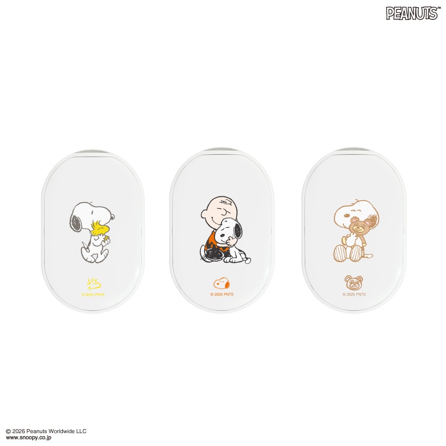 ピーナッツ スヌーピー 充電式カイロ