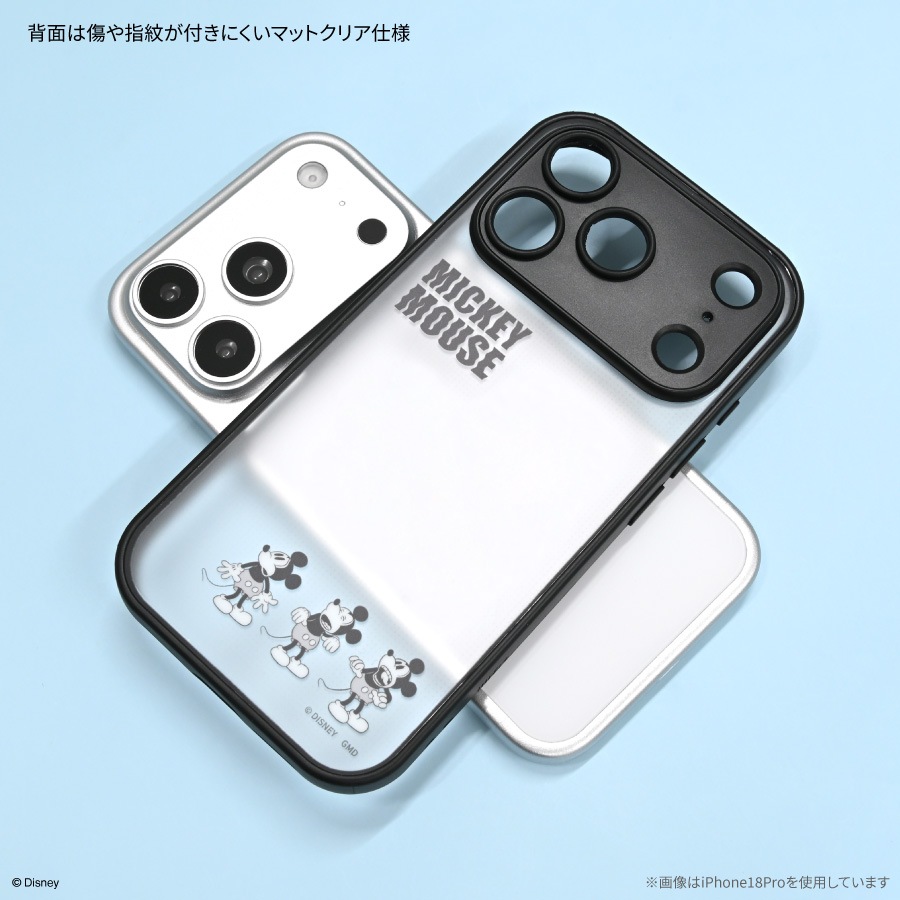 ディズニーキャラクター ／ IIIIfit プランプフレーム iPhone18 Pro Max / 17 Pro Max 対応 ケース 