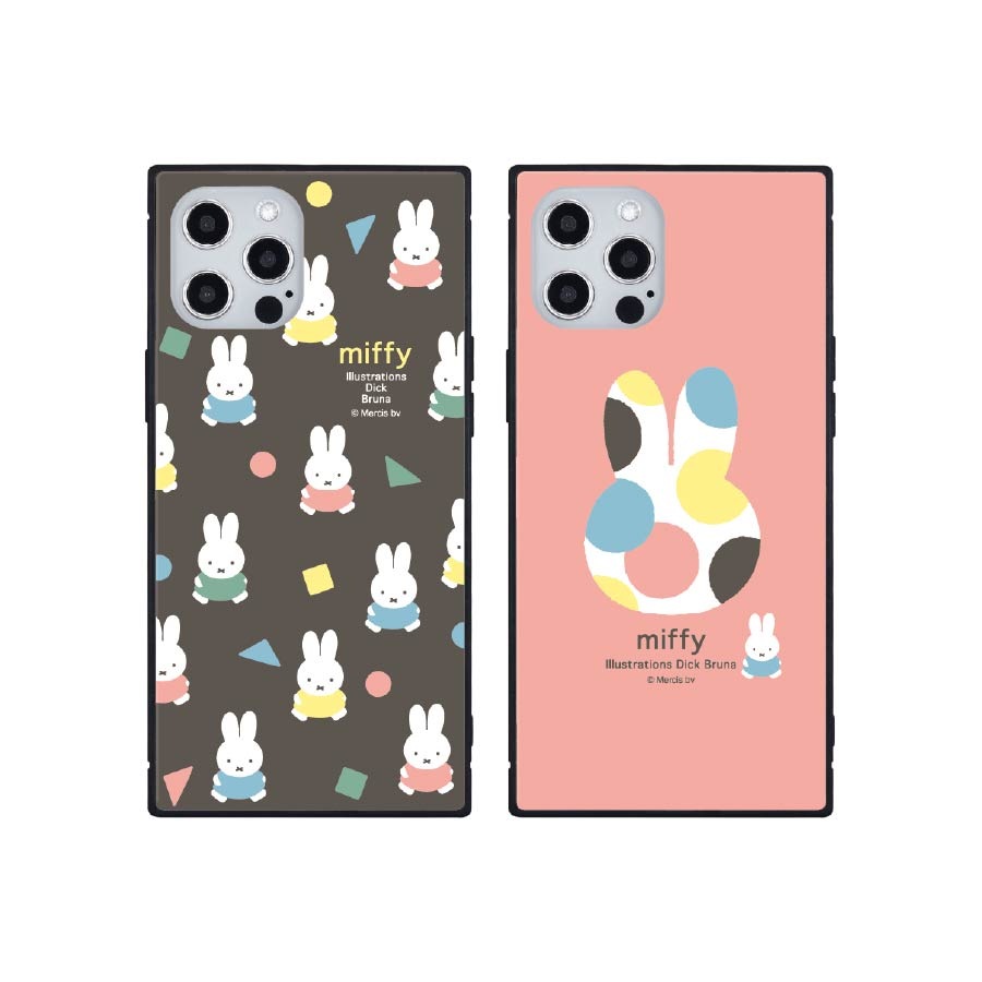 ミッフィー オータムカラー Iphone12 Pro Max対応 スクエアガラスケース ま行 ミッフィー スマホケース フィルム Iphone12 Pro Max グルマンディーズ公式オンラインショップ