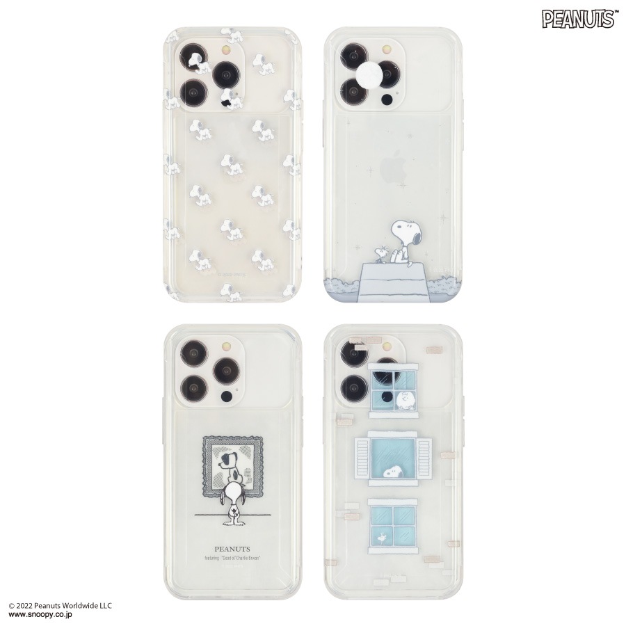 ピーナッツ SHOWCASE+ iPhone14 / 14 Pro / 13 / 13 Pro / 12 / 12 Pro