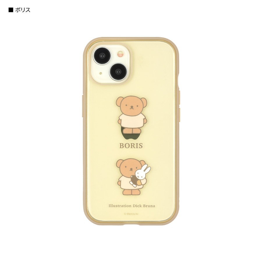 ミッフィー IIIIfit Clear iPhone15 / 14 / 13 対応 ケース | ま