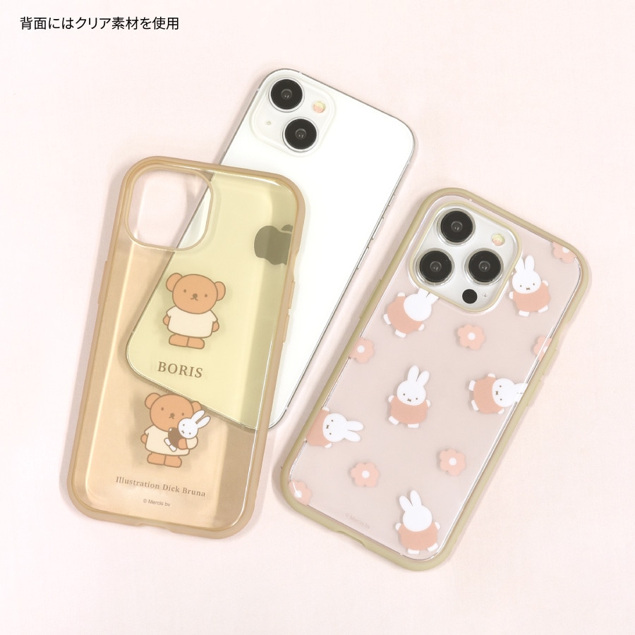 ミッフィー IIIIfit Clear iPhone15 / 14 / 13 対応 ケース | ま