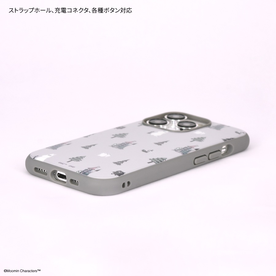 ムーミン IIIIfit iPhone15 Pro 対応 ケース