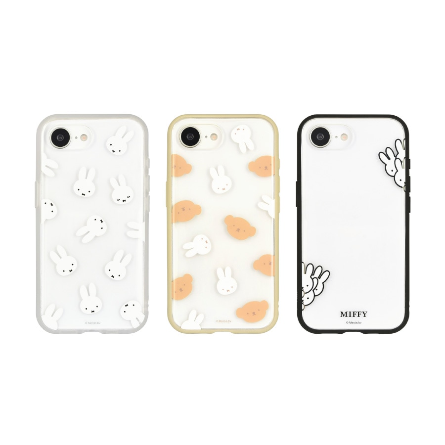ミッフィー IIIIfit Clear iPhone16e 対応 ケース