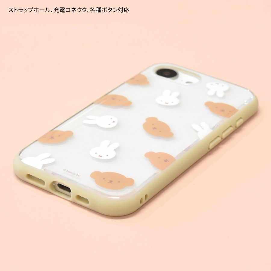 ミッフィー IIIIfit Clear iPhone16e 対応 ケース