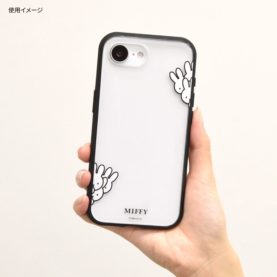 ミッフィー IIIIfit Clear iPhone16e 対応 ケース