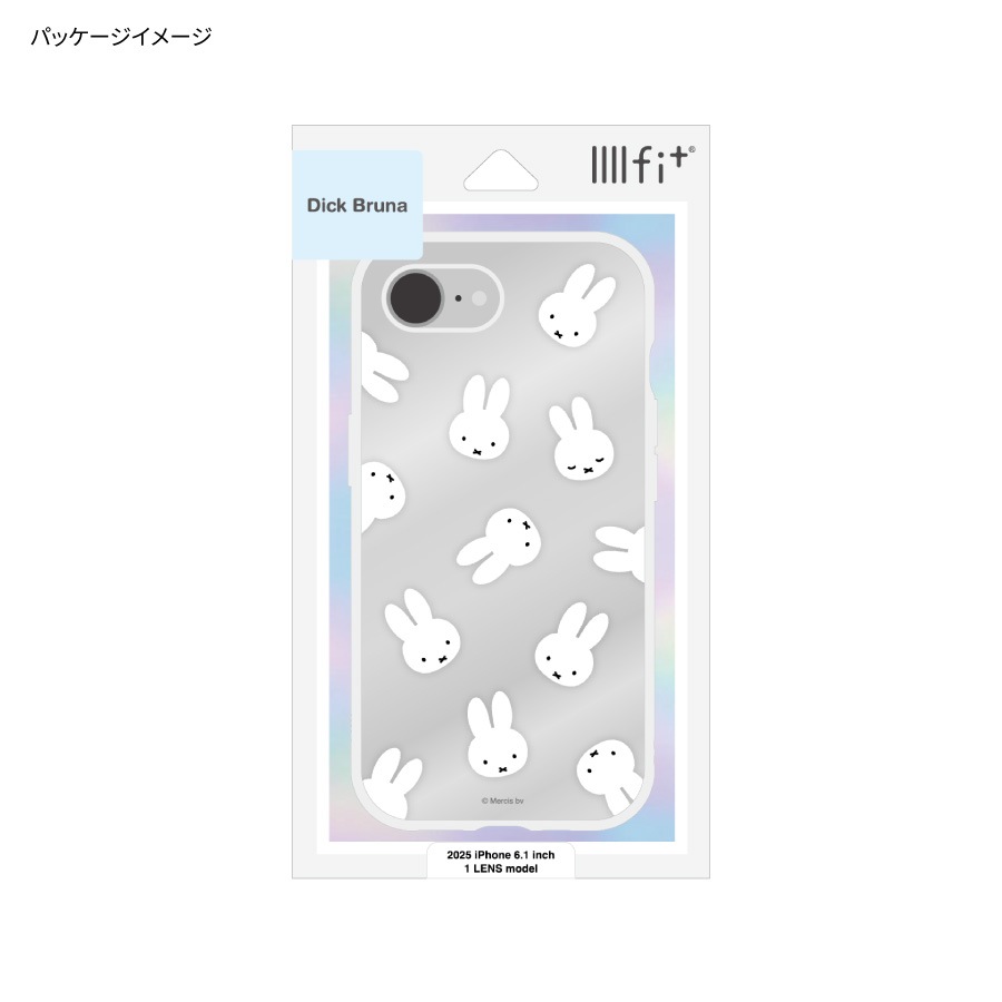 ミッフィー IIIIfit Clear iPhone16e 対応 ケース
