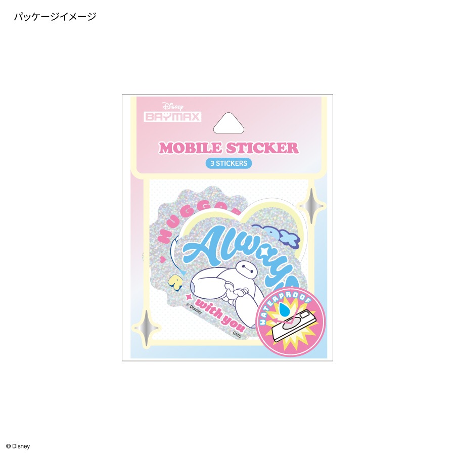 ディズニーキャラクター、ピクサーキャラクター ／ モバイルステッカー