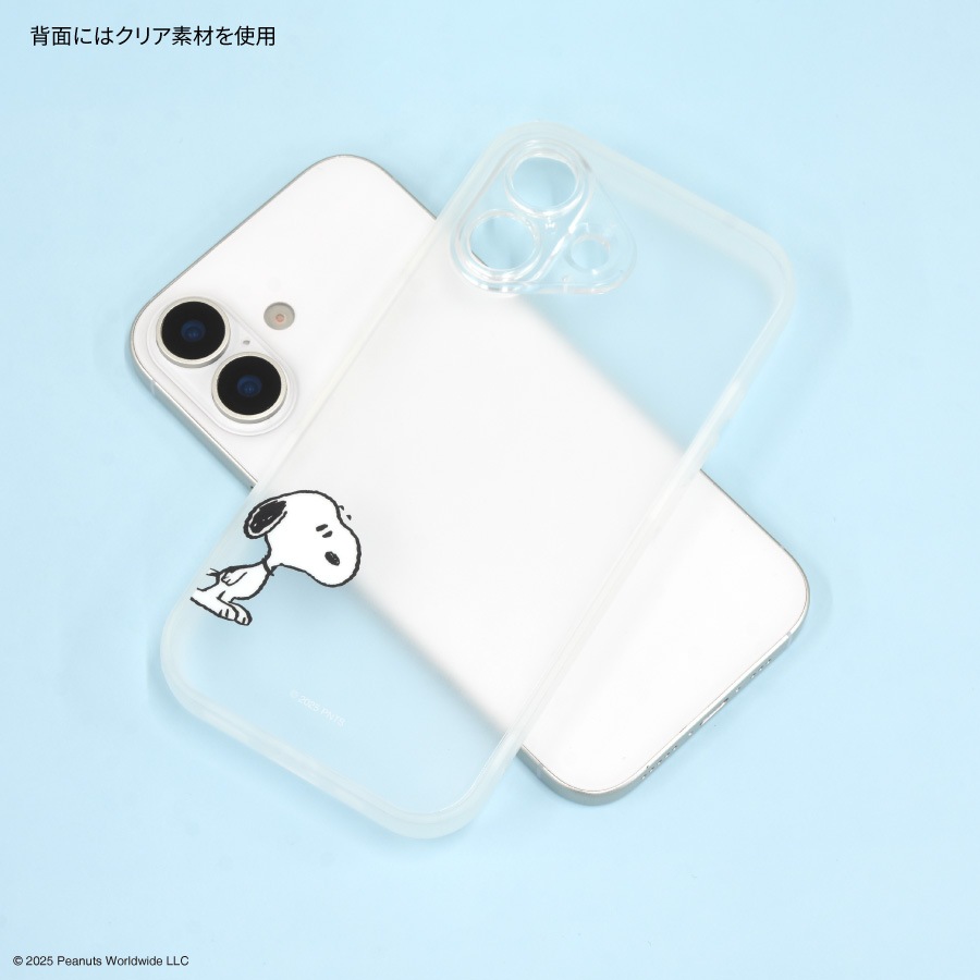 ピーナッツ スヌーピー IIIIfit プランプフレーム iPhone17 対応 ケース