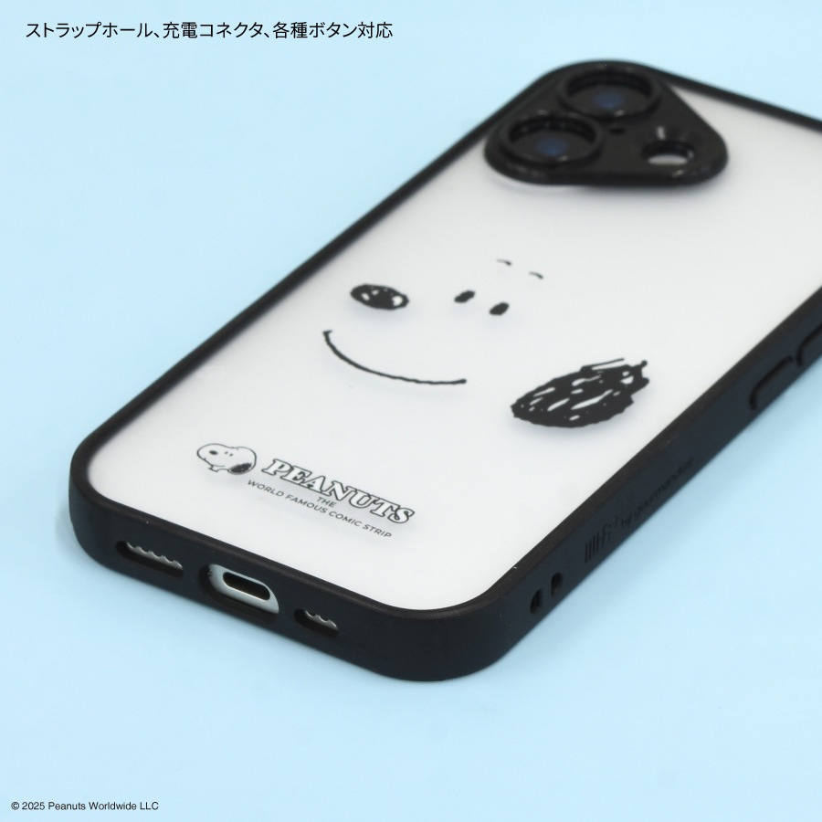 ピーナッツ スヌーピー IIIIfit プランプフレーム iPhone17 対応 ケース
