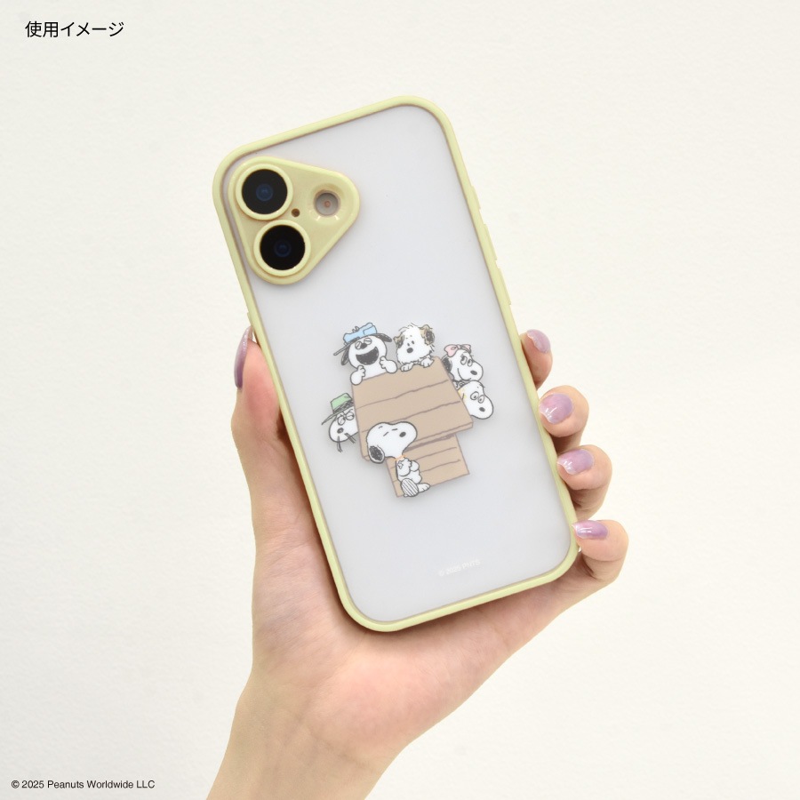 ピーナッツ スヌーピー IIIIfit プランプフレーム iPhone17 対応 ケース
