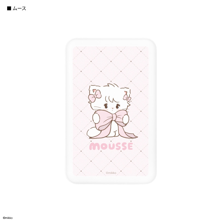 Lil ala mode MagSafe 対応 ワイヤレスリチウム充電器 5000mAh