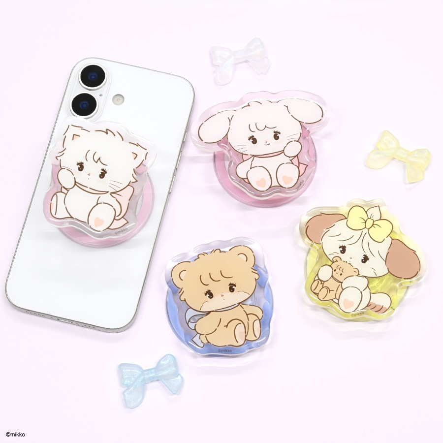 4月中旬発売予定　Lil ala mode MagSafe 対応 ダイカット クリア POCOPOCO