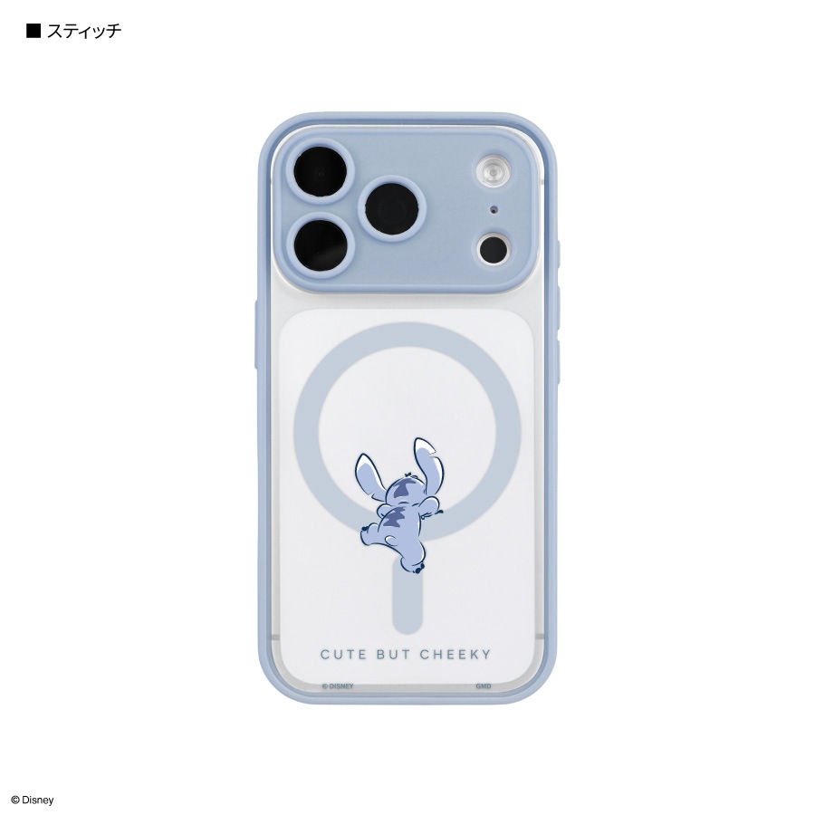 ディズニーキャラクター ／ IIIIfit プランプフレーム iPhone18 Pro / 17 Pro MagSafe 対応 ケース 