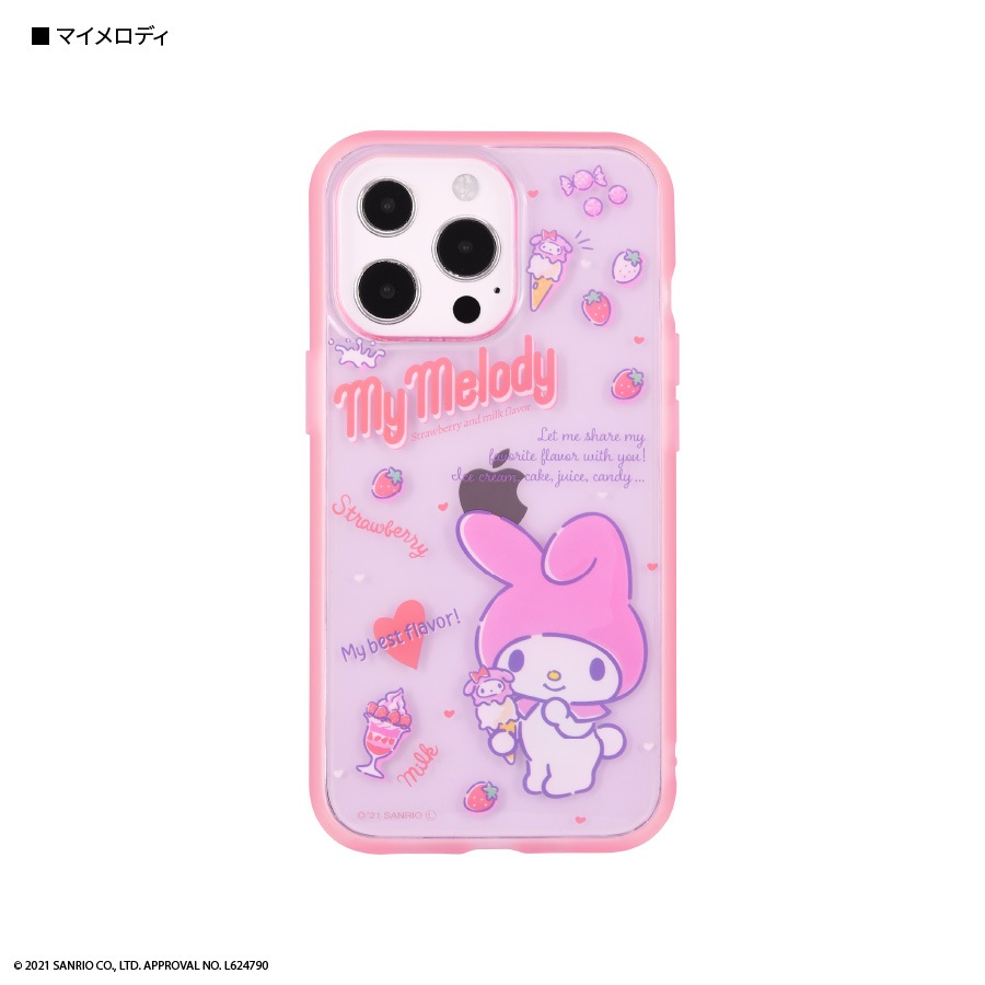 サンリオキャラクターズ IIIIfit Clear iPhone13 Pro対応ケース | さ行