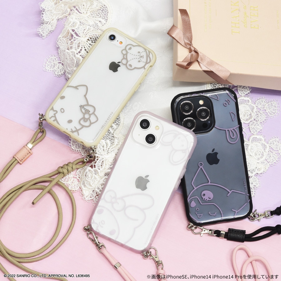 サンリオキャラクターズ IIIIfit Loop iPhoneSE(第3世代/第2世代)/8/7/6s/6 対応 ケース