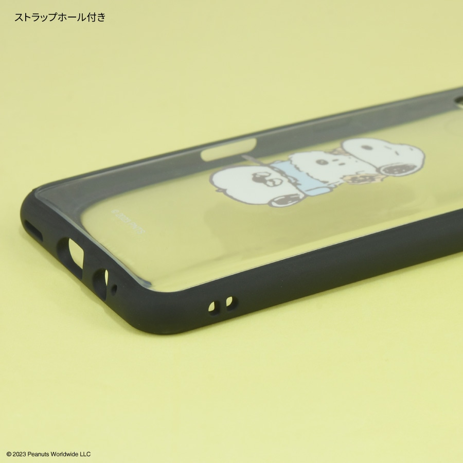 ピーナッツ IIIIfit Clear SHARP AQUOS sense7対応ケース